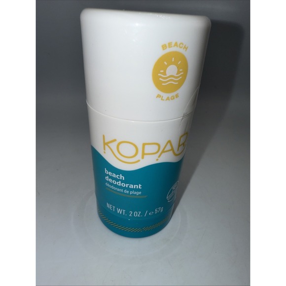 Natural Aluminum Free Coconut Deodorant Beach Scent 2 Ounce Smooth Formula - Picture 2 of 6